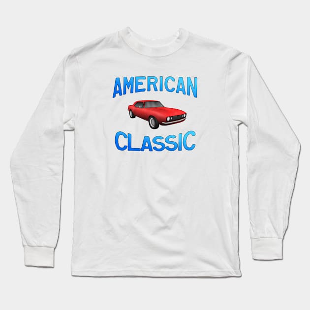 Chevy Camaro Long Sleeve T-Shirt by SeattleDesignCompany